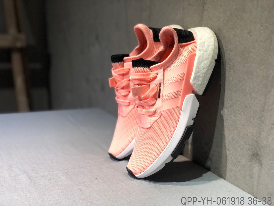120福利特价 公司级真爆  Adidas POD-S3.1 真爆米花跑鞋