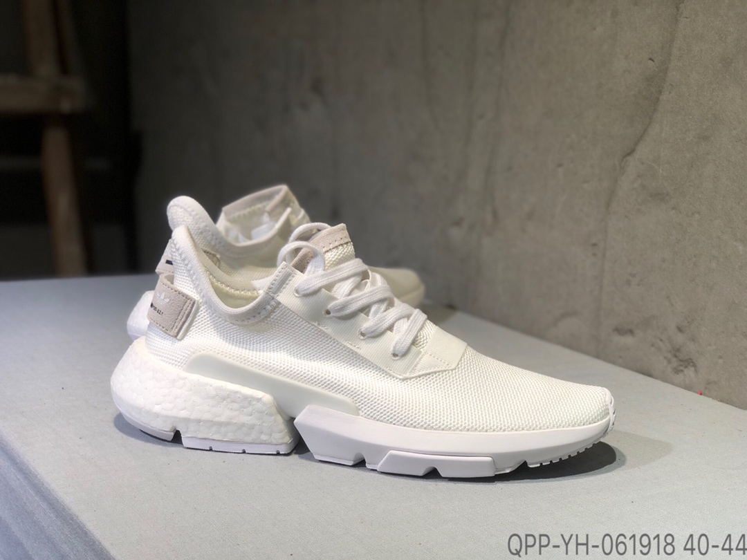 120福利特价 公司级真爆  Adidas POD-S3.1 真爆米花跑鞋