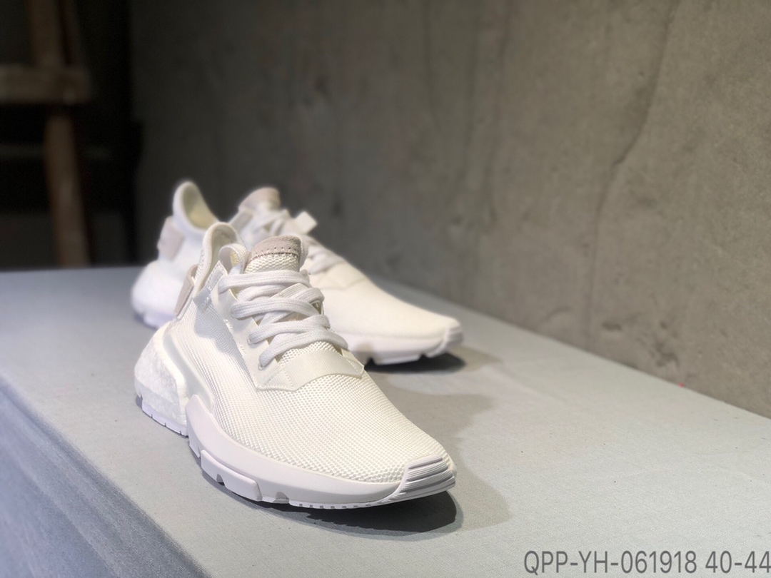 120福利特价 公司级真爆  Adidas POD-S3.1 真爆米花跑鞋