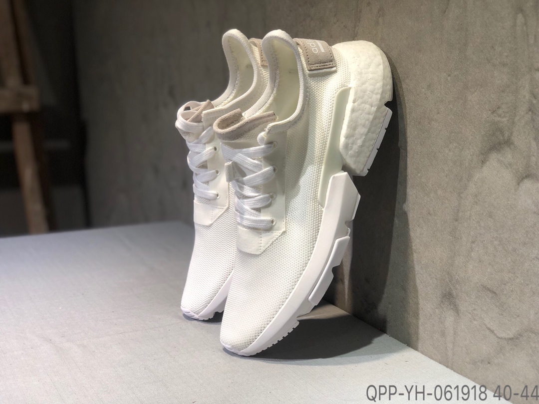 120福利特价 公司级真爆  Adidas POD-S3.1 真爆米花跑鞋
