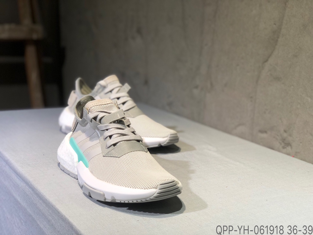120福利特价 公司级真爆  Adidas POD-S3.1 真爆米花跑鞋
