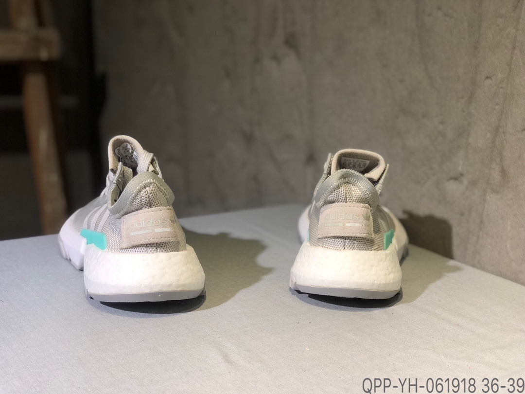 120福利特价 公司级真爆  Adidas POD-S3.1 真爆米花跑鞋