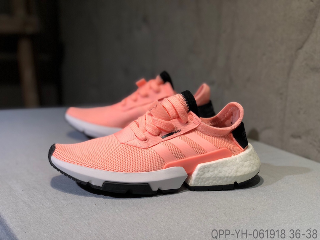 120福利特价 公司级真爆  Adidas POD-S3.1 真爆米花跑鞋
