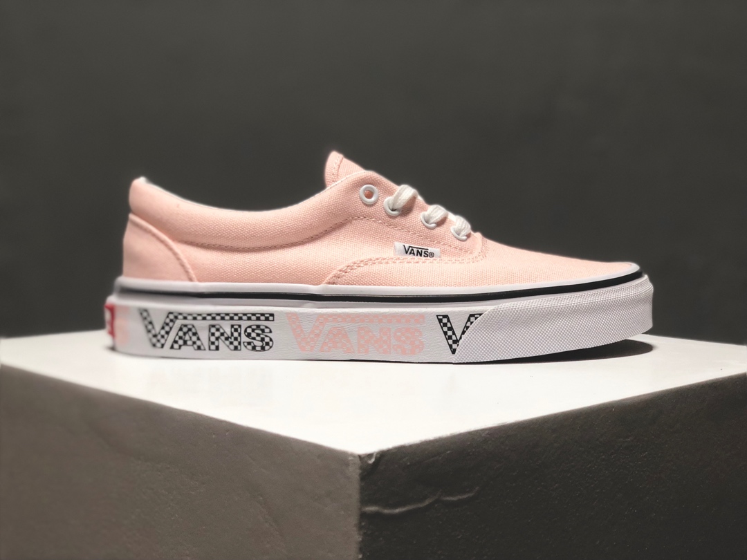 160硫化版本出货！！万斯Vans Authentic AUT ERA  “VANS”侧边字滑板鞋 原厂硫化大底