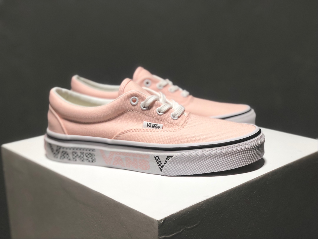 160硫化版本出货！！万斯Vans Authentic AUT ERA  “VANS”侧边字滑板鞋 原厂硫化大底