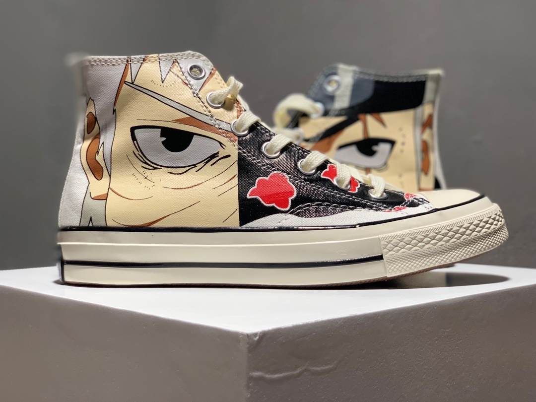 150爆款来袭 年度史诗级联名！匡威Converse1970S × 火影忍者 NARUTO -ナルト-