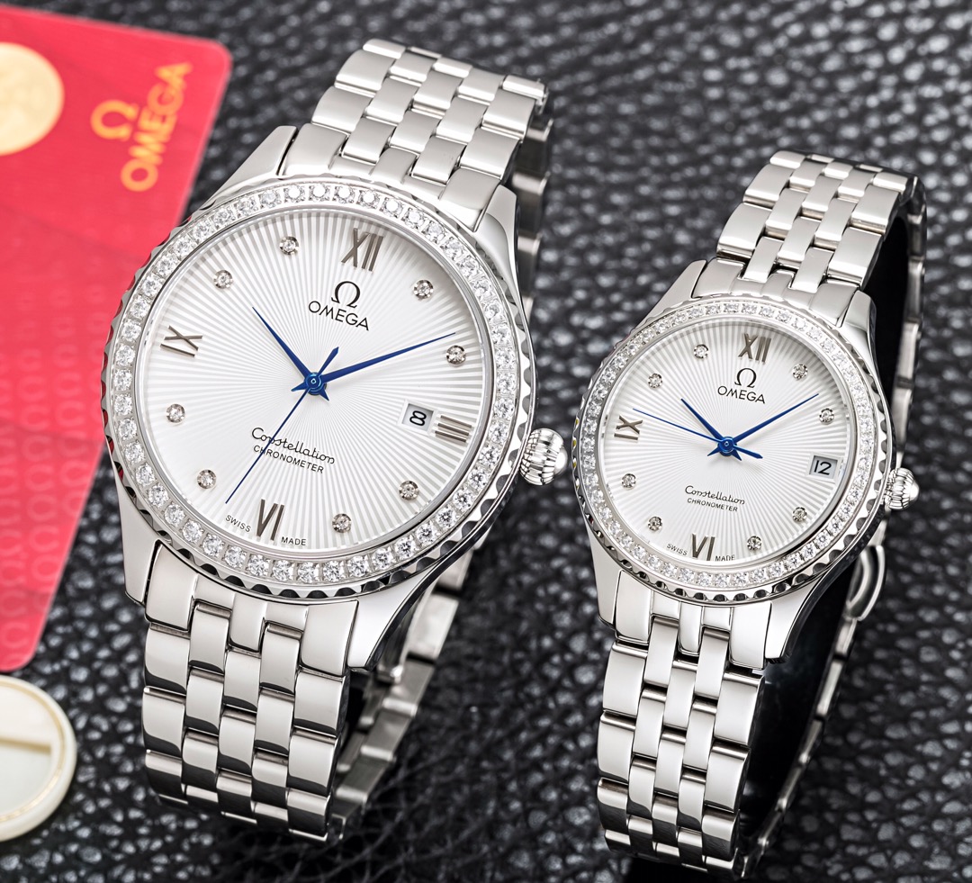 NO:726263,For the person you love, it is the best choice to give only one person in your lifetime to your other half. OMEGA has specially launched the Diefei Men's and Women's Couple Watch. The watch is simple and elegant, yet it does not lose the calm and elegant gentlemanly style!  The simple dial design shows a timeless classic taste. The sapphire glass mirror is transparent and beautiful. The sapphire scratch-resistant mirror has a built-in original imported movement. It has excellent quality and zero faults. It is a simple watch with strong practicality for couples. The size is 41mm for men and 33mm for women. The 316L stainless steel case is finely polished and has a bright luster!  A commemorative gift for a perfectly harmonious couple, omega19860909为爱的人一生只送一人送给另一半的不二之选欧米茄OMEGA特别推出蝶飞男女情侣款腕表,表款简洁大气而不失从容优雅的绅士风度！简约的表盘设计,呈现出永不过时的经典品位,蓝宝石玻璃镜面,通透美观,蓝宝石防刮花镜面,内置原装进口机芯,品质优异,零故障为简约的腕表实用性强情侣款尺寸男41mm,女33mm.316L精钢表壳,精细的抛光打磨,光泽明亮！臻致谐美情侣之间的纪念礼物,,omega,Watch