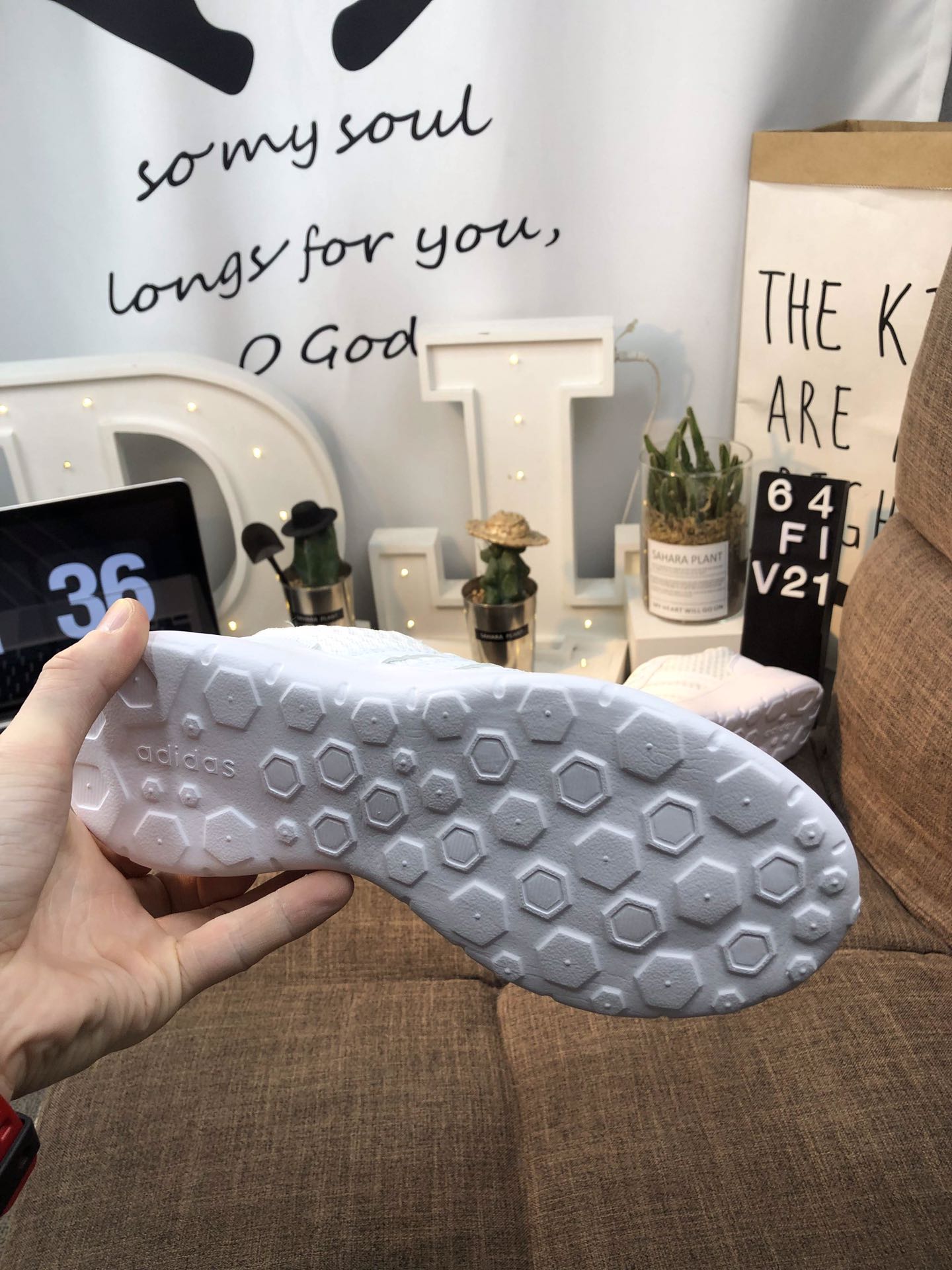 100真标 Adidas Vl Court 2.0 网面轻跑