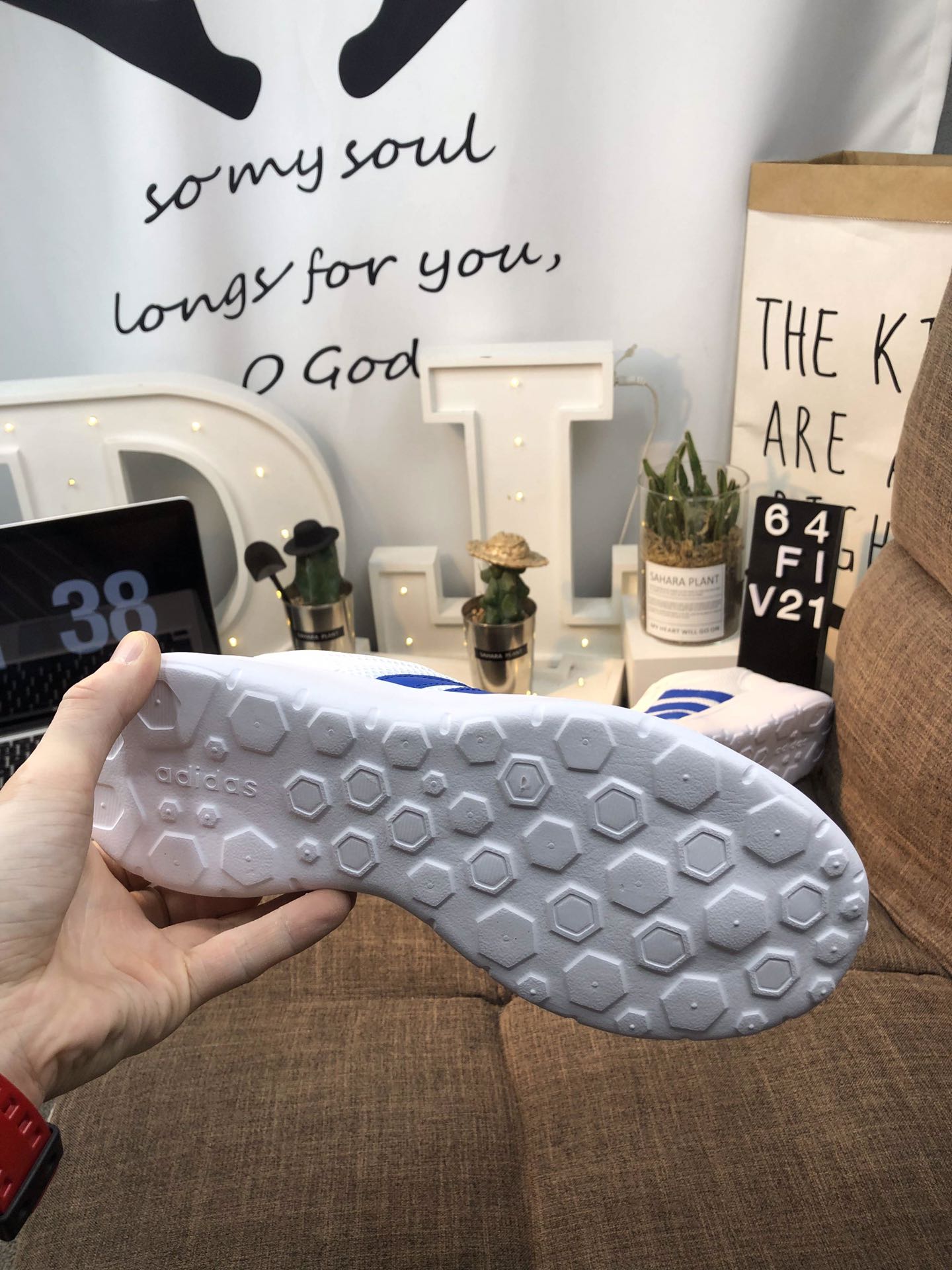 100真标 Adidas Vl Court 2.0 网面轻跑