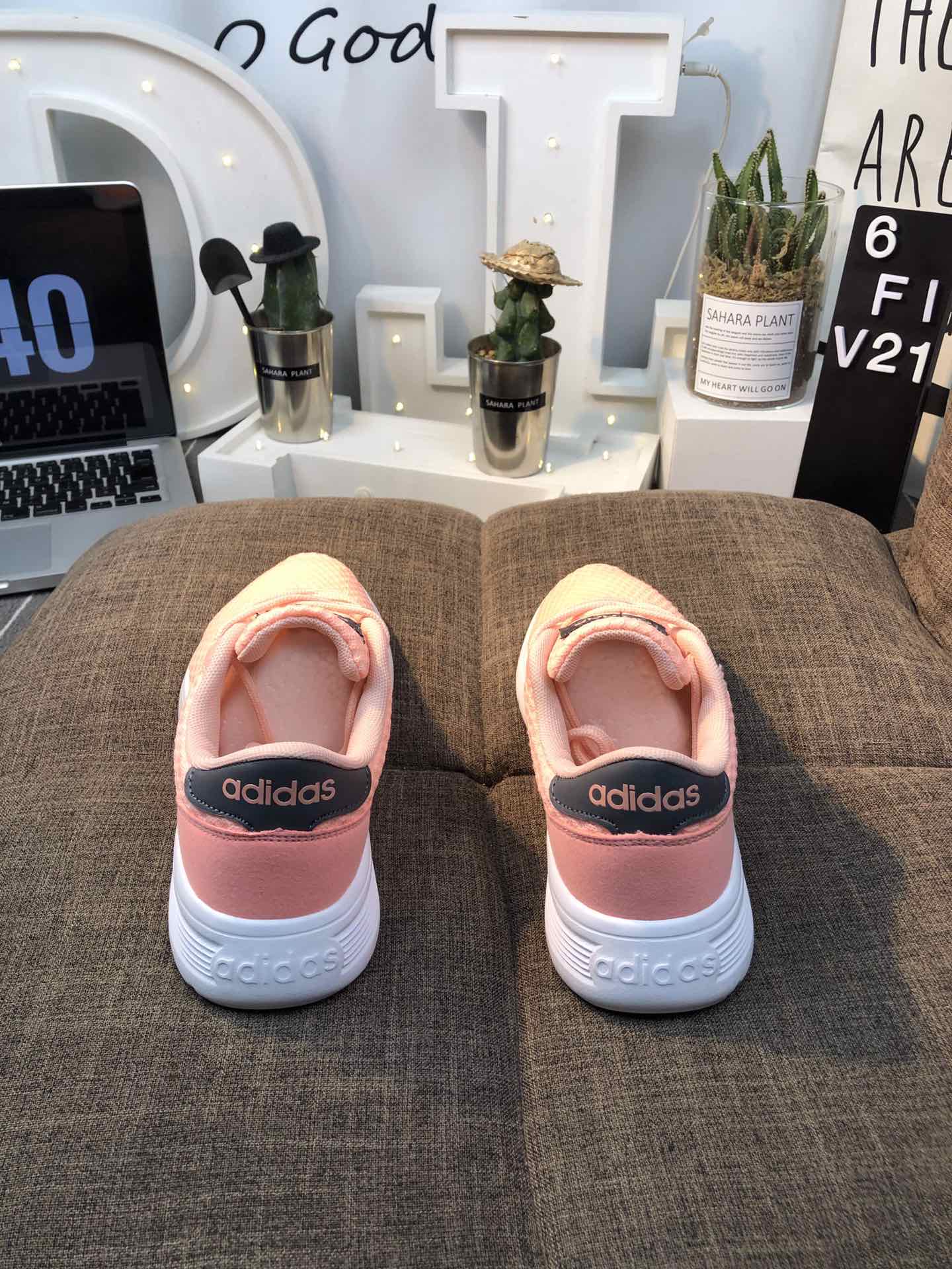 100真标 Adidas Vl Court 2.0 网面轻跑