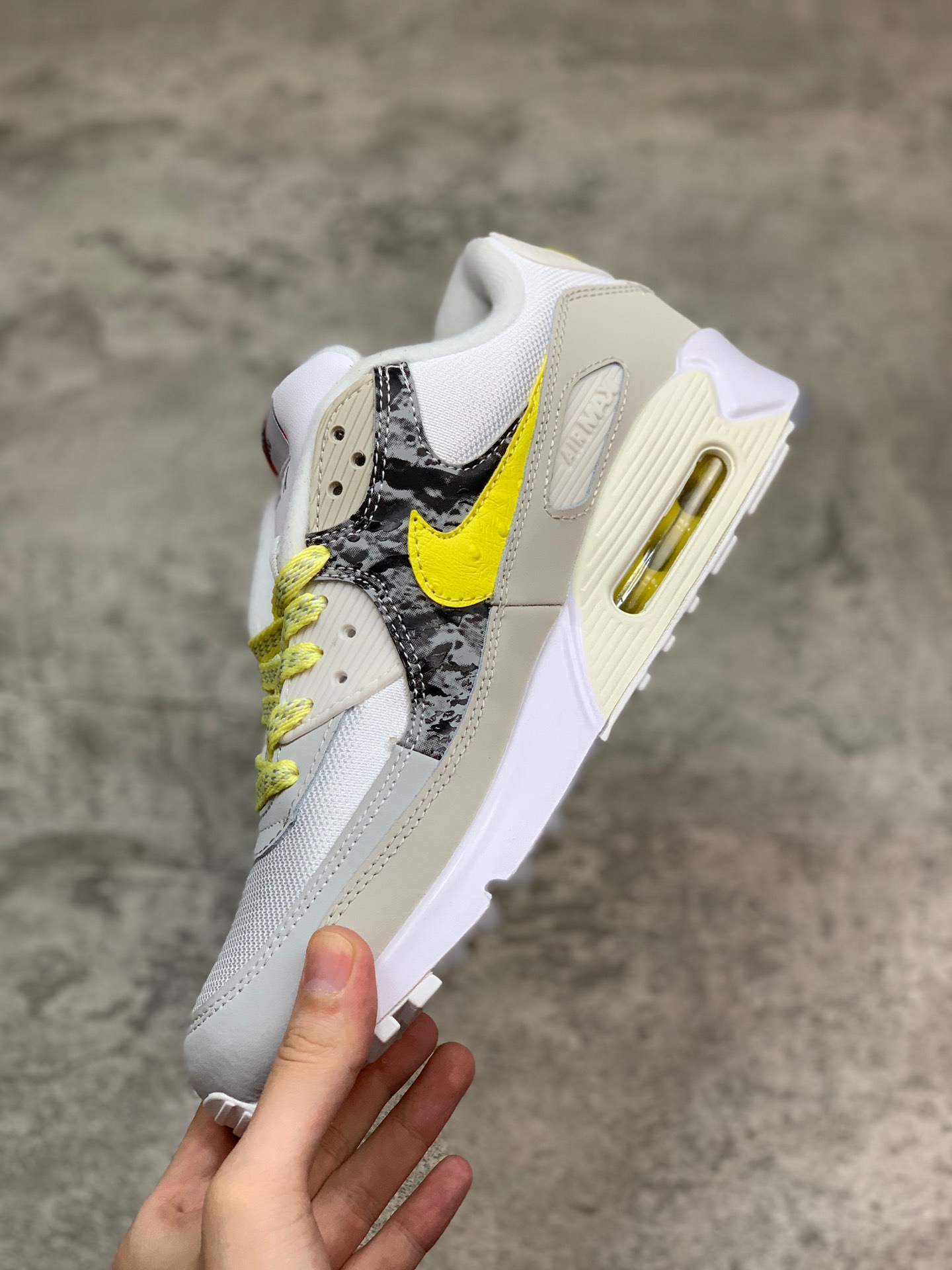 200火星 月球主题Nike Air Max 90 Essential”MMars Landing”复古气垫百搭休闲运动慢跑鞋OFF-WHITE x Nike 联名系列