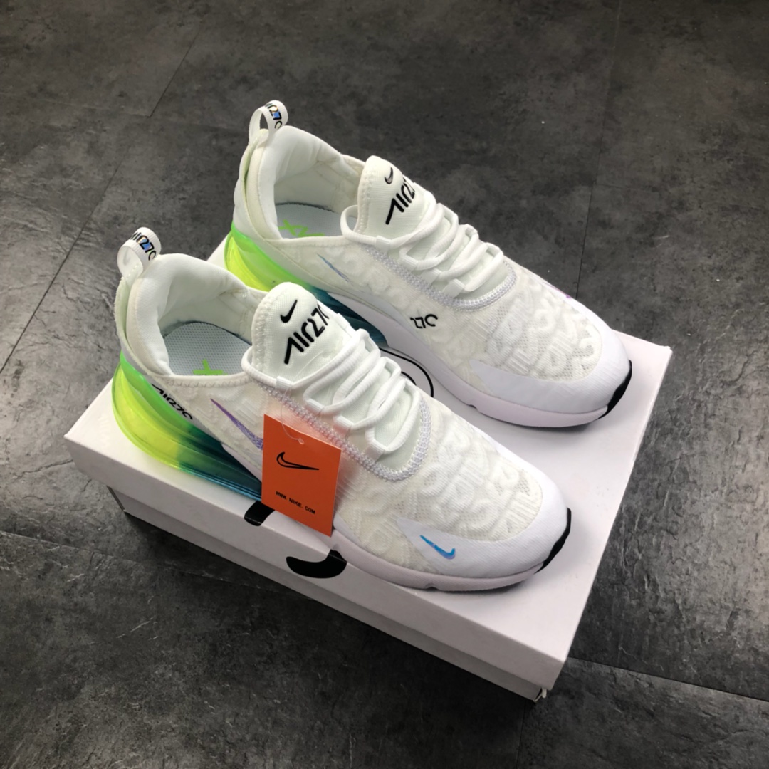 160正品订单 唯一原底气垫Air Max 270 贾卡