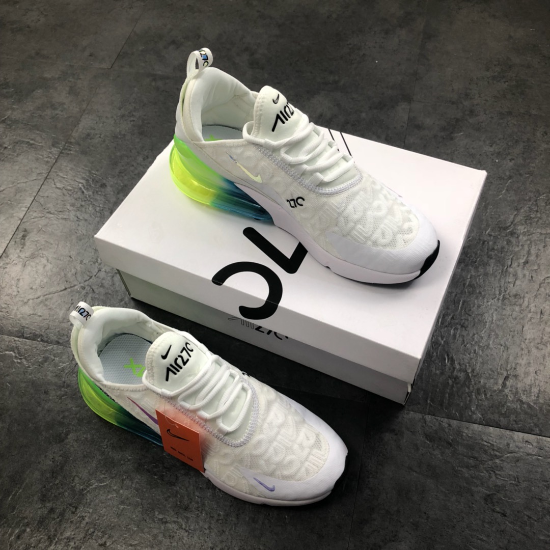 160正品订单 唯一原底气垫Air Max 270 贾卡