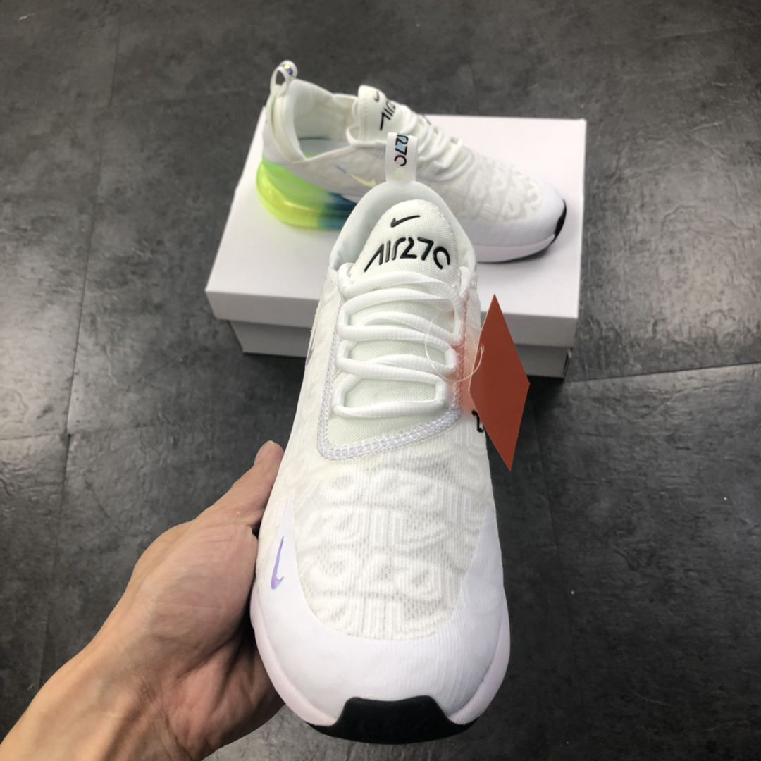 160正品订单 唯一原底气垫Air Max 270 贾卡