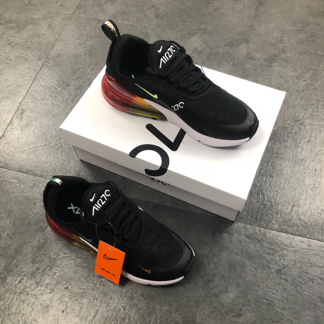 160正品订单 唯一原底气垫Air Max 270 贾卡