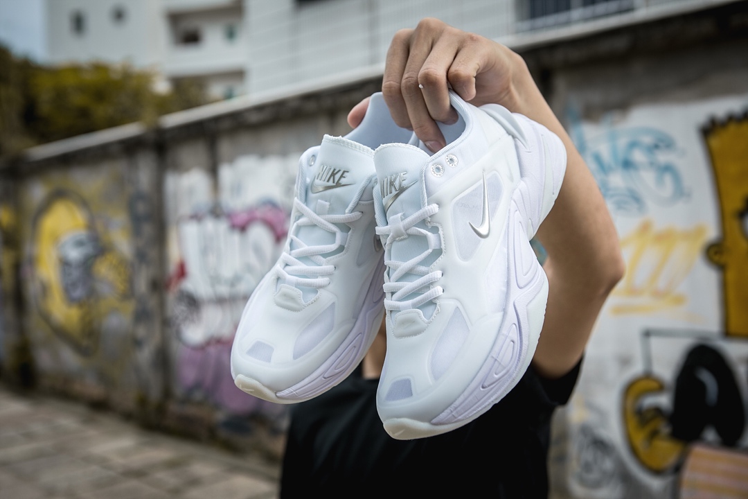 150 真标 Nike Off-White Air Monarch the M2K Tekno off 透气网纱复古老爹鞋