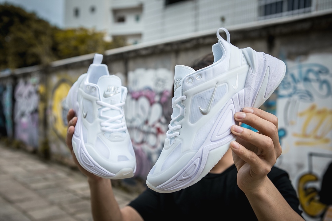 150 真标 Nike Off-White Air Monarch the M2K Tekno off 透气网纱复古老爹鞋