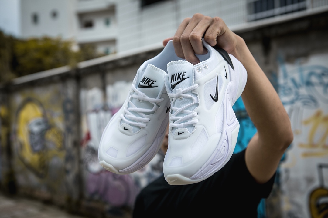 150 真标 Nike Off-White Air Monarch the M2K Tekno off 透气网纱复古老爹鞋