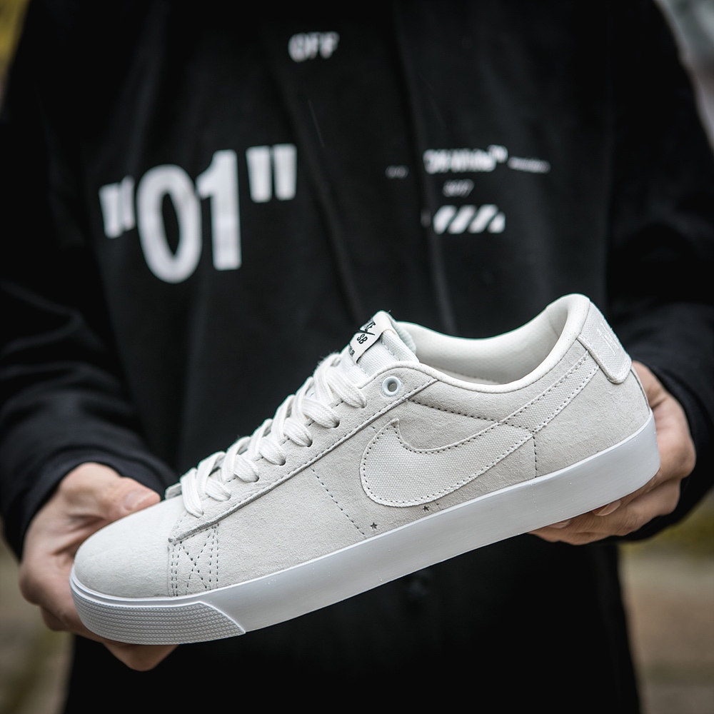 140真标半码Nike 耐克 NIKE SB BLAZER ZOOM LOW GT 男/女滑板鞋