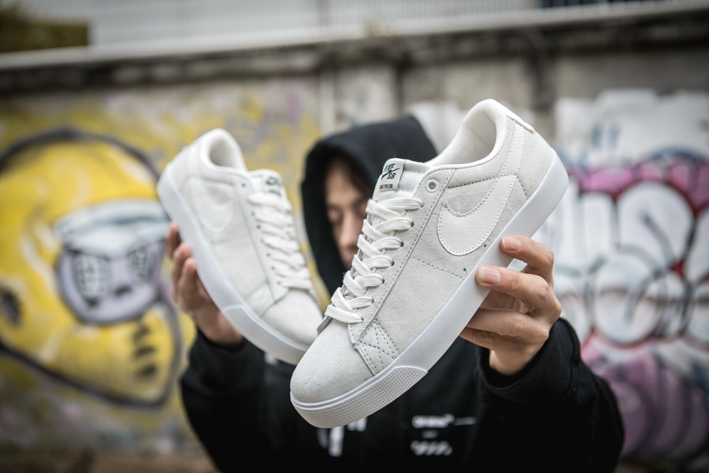 140真标半码Nike 耐克 NIKE SB BLAZER ZOOM LOW GT 男/女滑板鞋