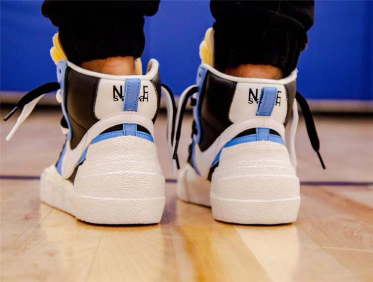 160 真标半码 Nike Blazer Mid x Sacai 联名 结构休闲板鞋BV0072-700 001