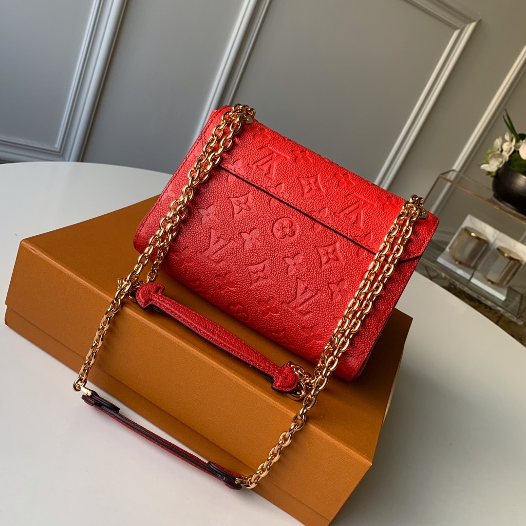 Louis Vuitton LV Vavin BB bag M44554红色