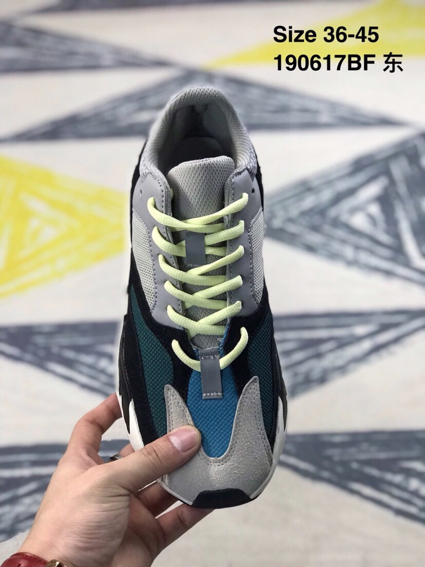 115 阿迪达斯   匠心细作 纯原侃爷椰子700一代    侃爷力作Kanye West x Adidas Yeezy Runner Boost 700复古 爆米花减震中底 姥爷慢跑鞋