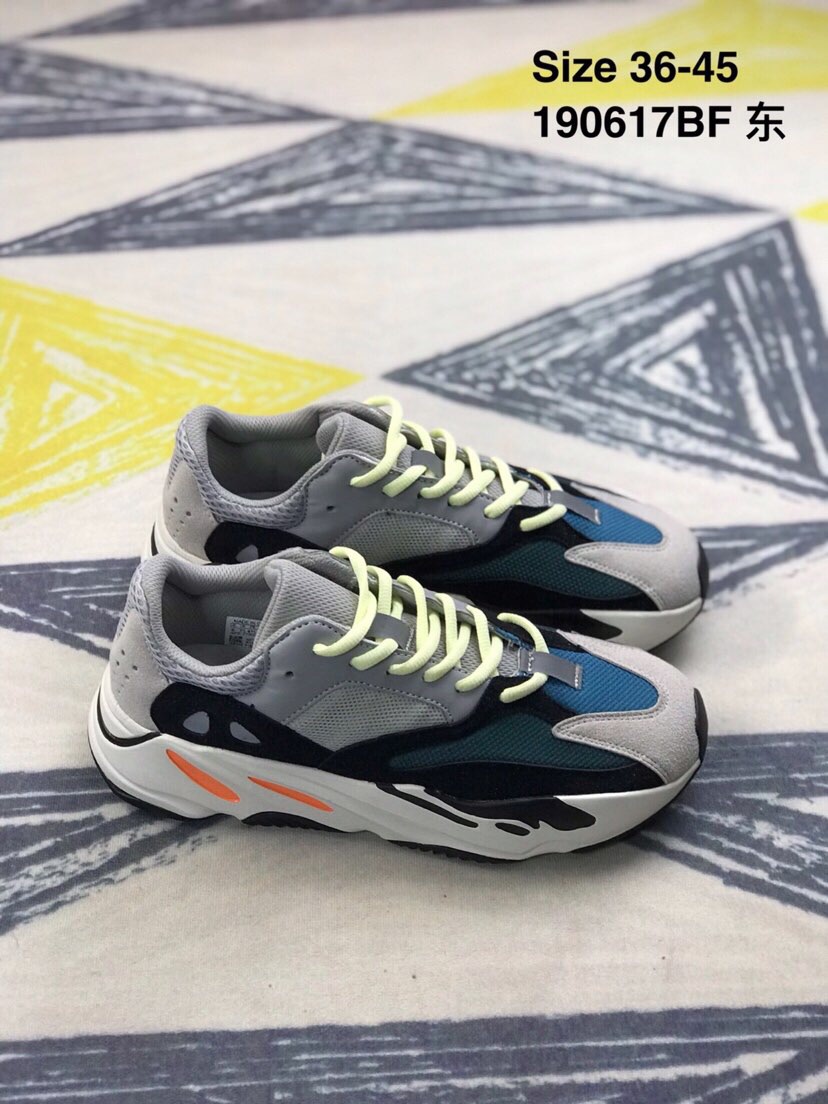 115 阿迪达斯   匠心细作 纯原侃爷椰子700一代    侃爷力作Kanye West x Adidas Yeezy Runner Boost 700复古 爆米花减震中底 姥爷慢跑鞋