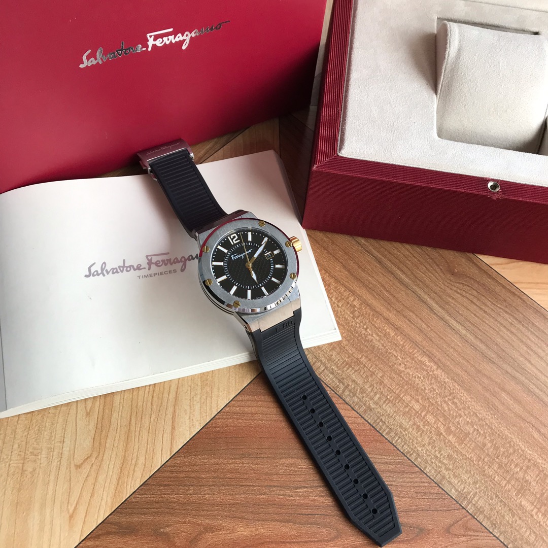 Original Ferragamo F8 Flagship Watch with Swiss Stone Core and Sapphire Glass - 图片 2