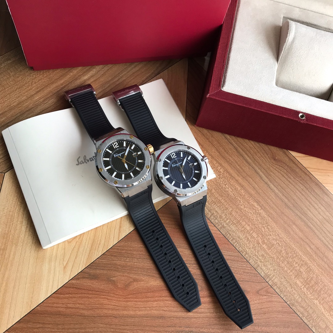 Original Ferragamo F8 Flagship Watch with Swiss Stone Core and Sapphire Glass - 图片 1