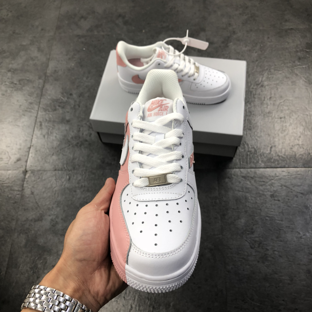 220Nike Air Force 1 Low 耐克 不规则拼接 空军低帮板鞋 Ins爆款 泫雅风结合 杨幂上脚同款当下火热元素 315124-600