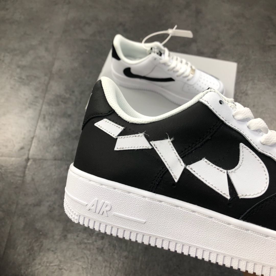 220Nike Air Force 1 Low 耐克 不规则拼接 空军低帮板鞋 Ins爆款 泫雅风结合 杨幂上脚同款当下火热元素 315124-011