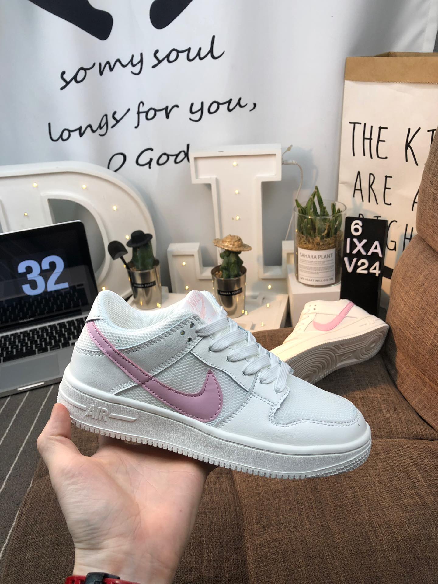 120  Nike Air Force 1 空军一号透气大网  AF1休闲板鞋