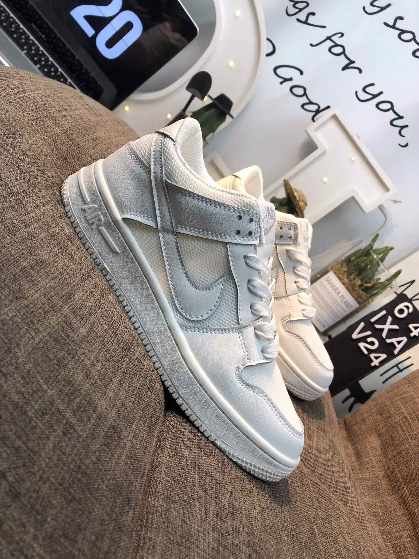 120  Nike Air Force 1 空军一号透气大网  AF1休闲板鞋