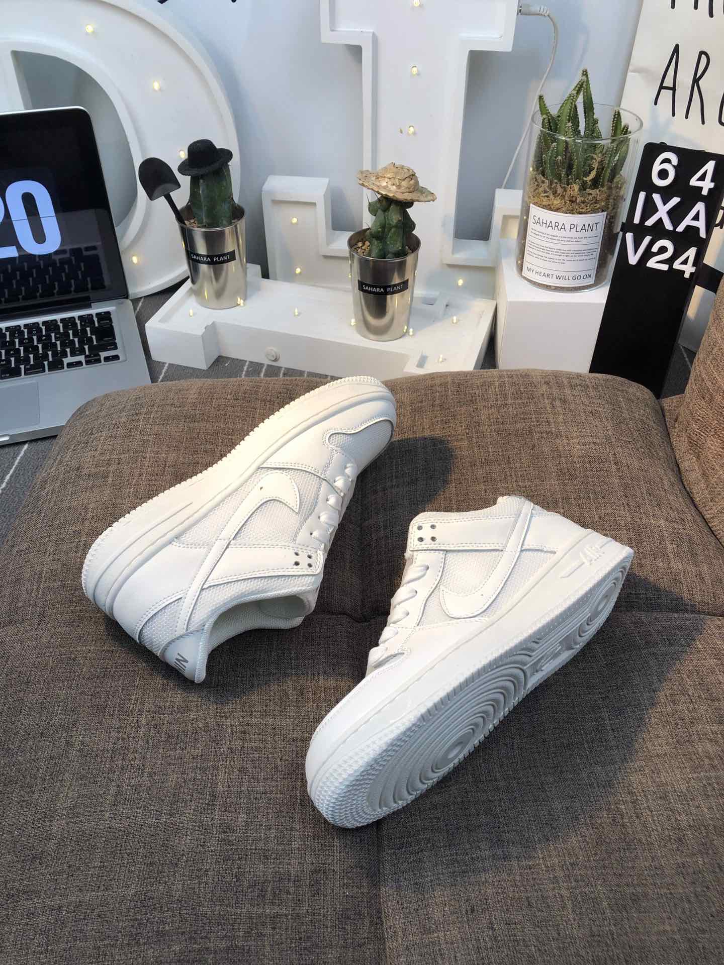 120  Nike Air Force 1 空军一号透气大网  AF1休闲板鞋