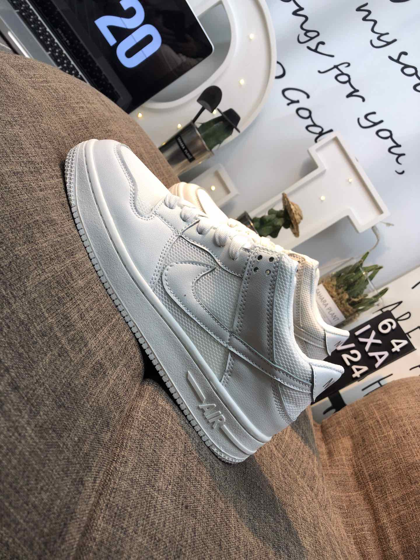 120  Nike Air Force 1 空军一号透气大网  AF1休闲板鞋