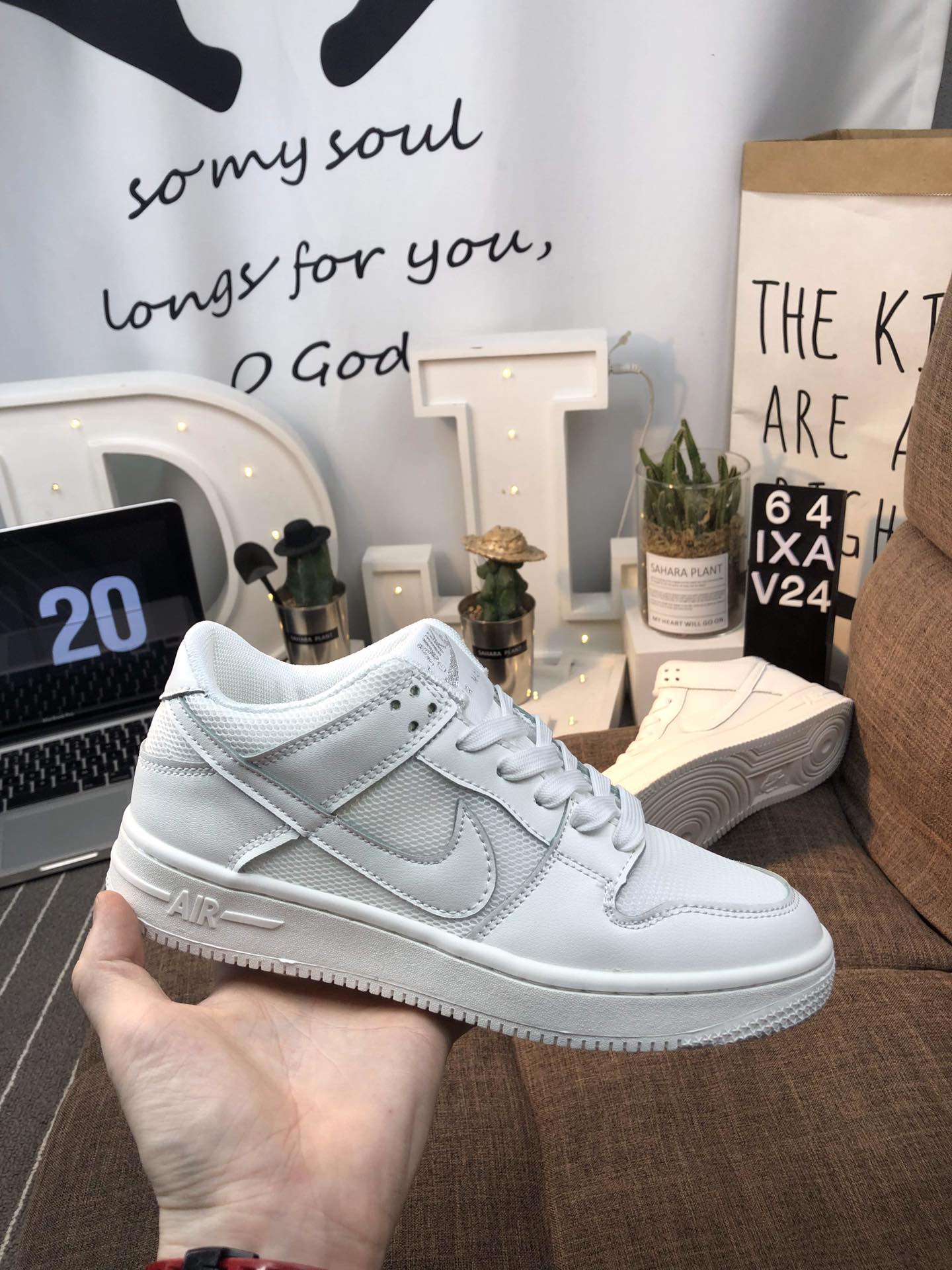 120  Nike Air Force 1 空军一号透气大网  AF1休闲板鞋