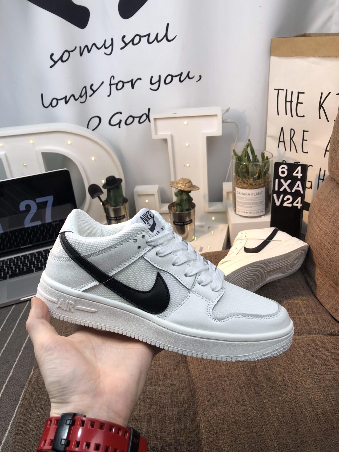120  Nike Air Force 1 空军一号透气大网  AF1休闲板鞋