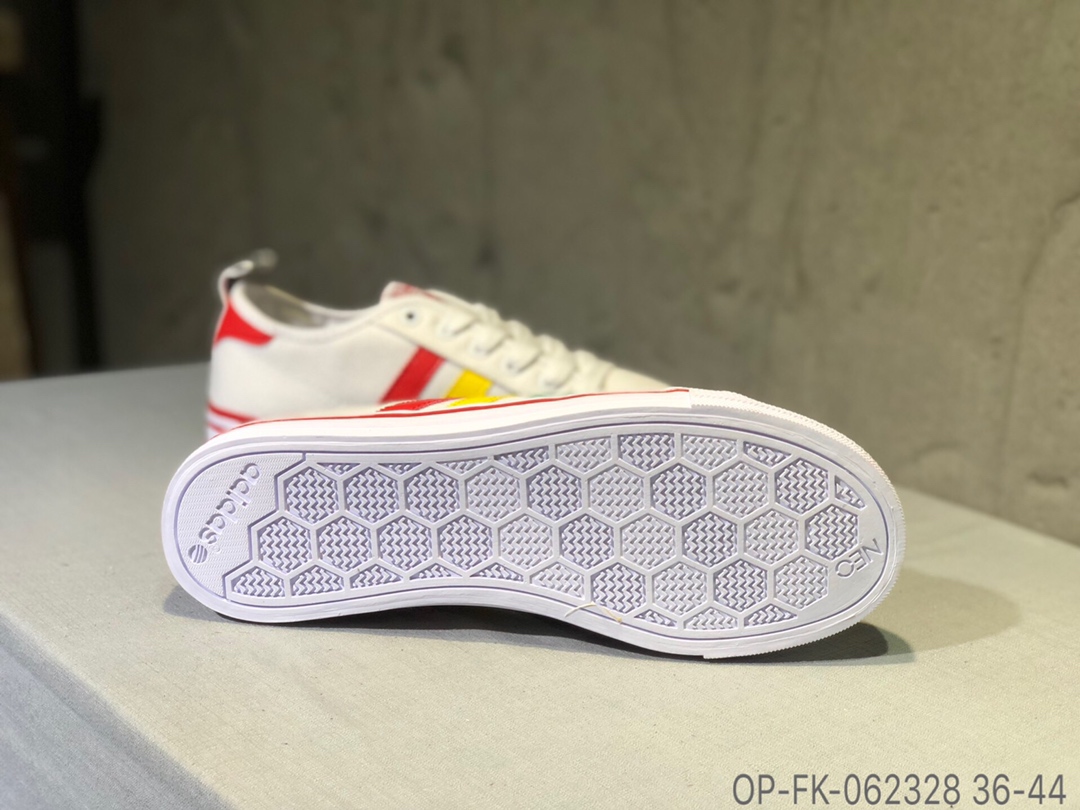 100Adidas Clementes 三叶草校园帆布鞋