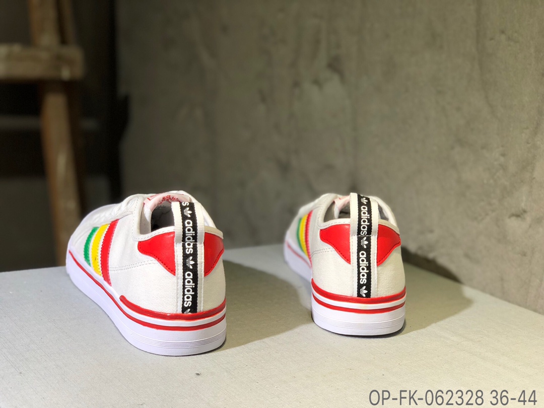 100Adidas Clementes 三叶草校园帆布鞋