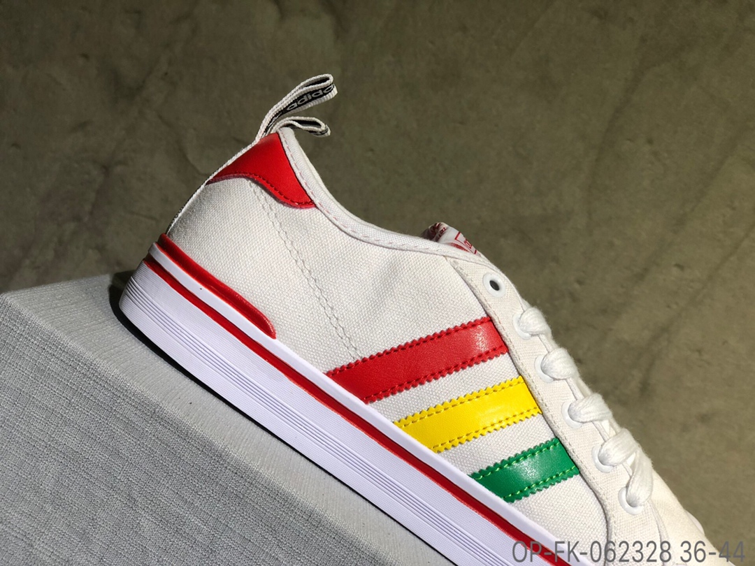 100Adidas Clementes 三叶草校园帆布鞋