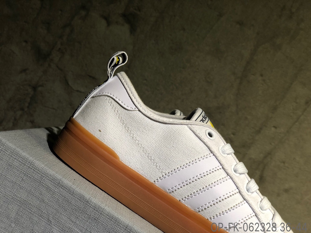 100Adidas Clementes 三叶草校园帆布鞋