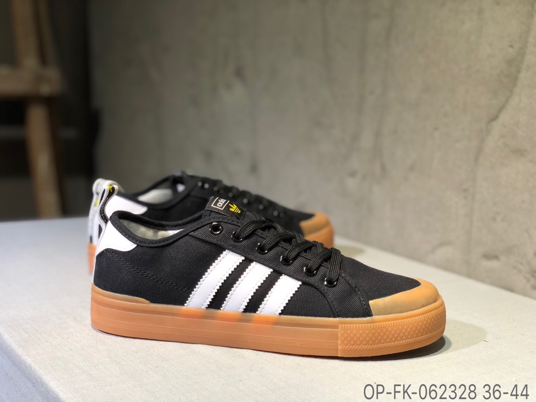100Adidas Clementes 三叶草校园帆布鞋