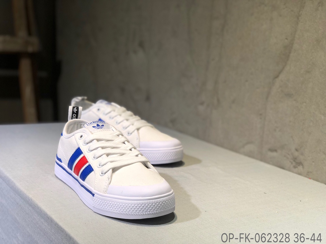 100Adidas Clementes 三叶草校园帆布鞋