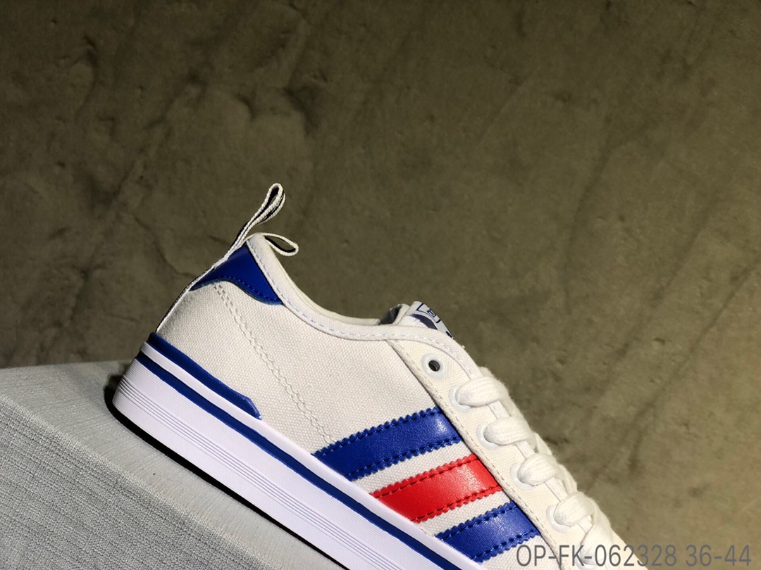 100Adidas Clementes 三叶草校园帆布鞋