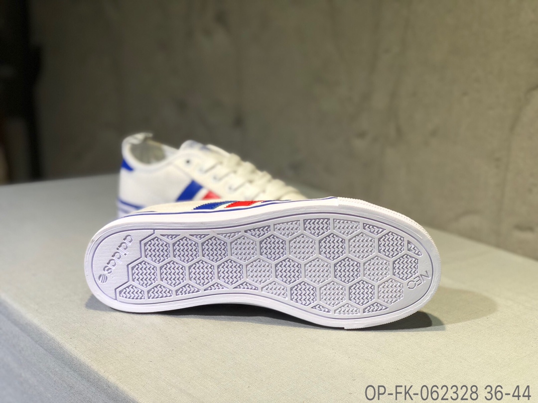 100Adidas Clementes 三叶草校园帆布鞋