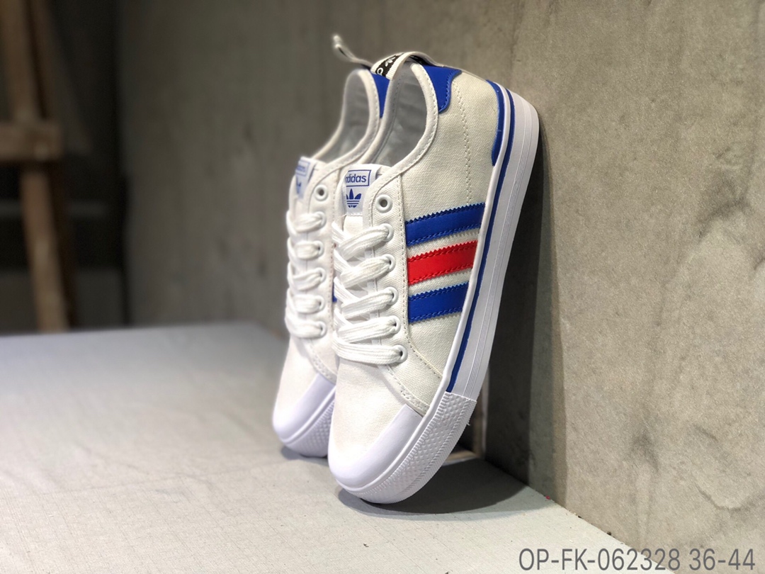 100Adidas Clementes 三叶草校园帆布鞋