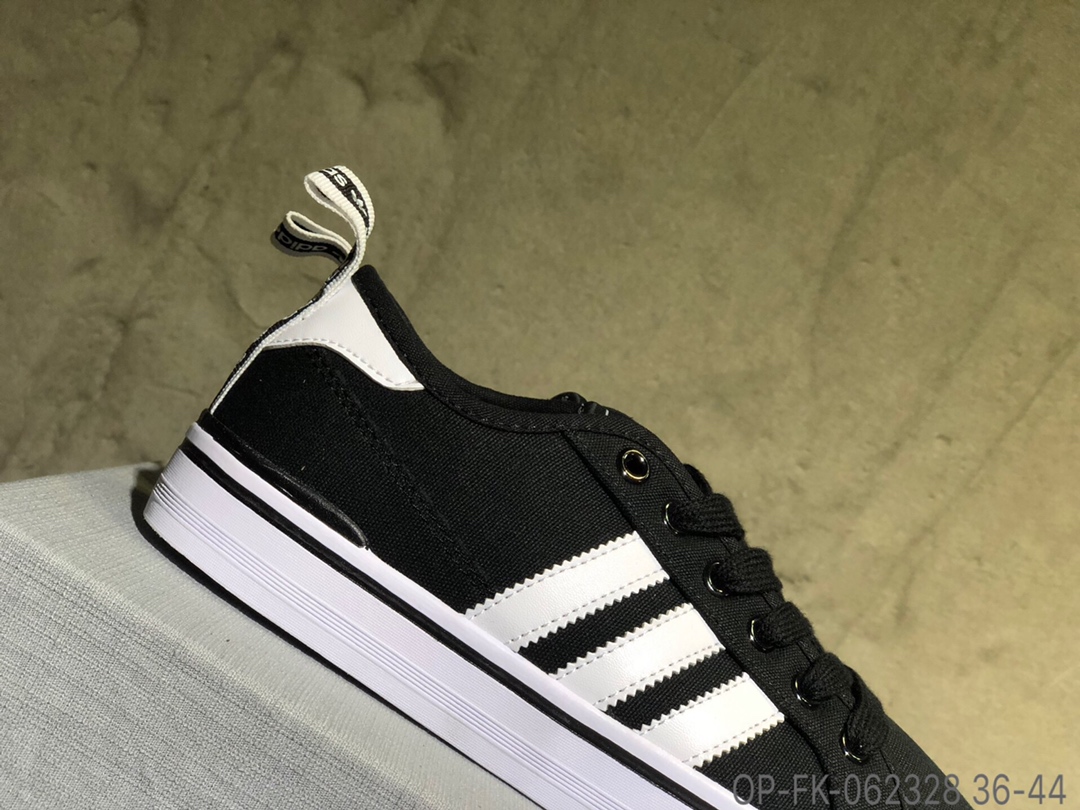 100Adidas Clementes 三叶草校园帆布鞋
