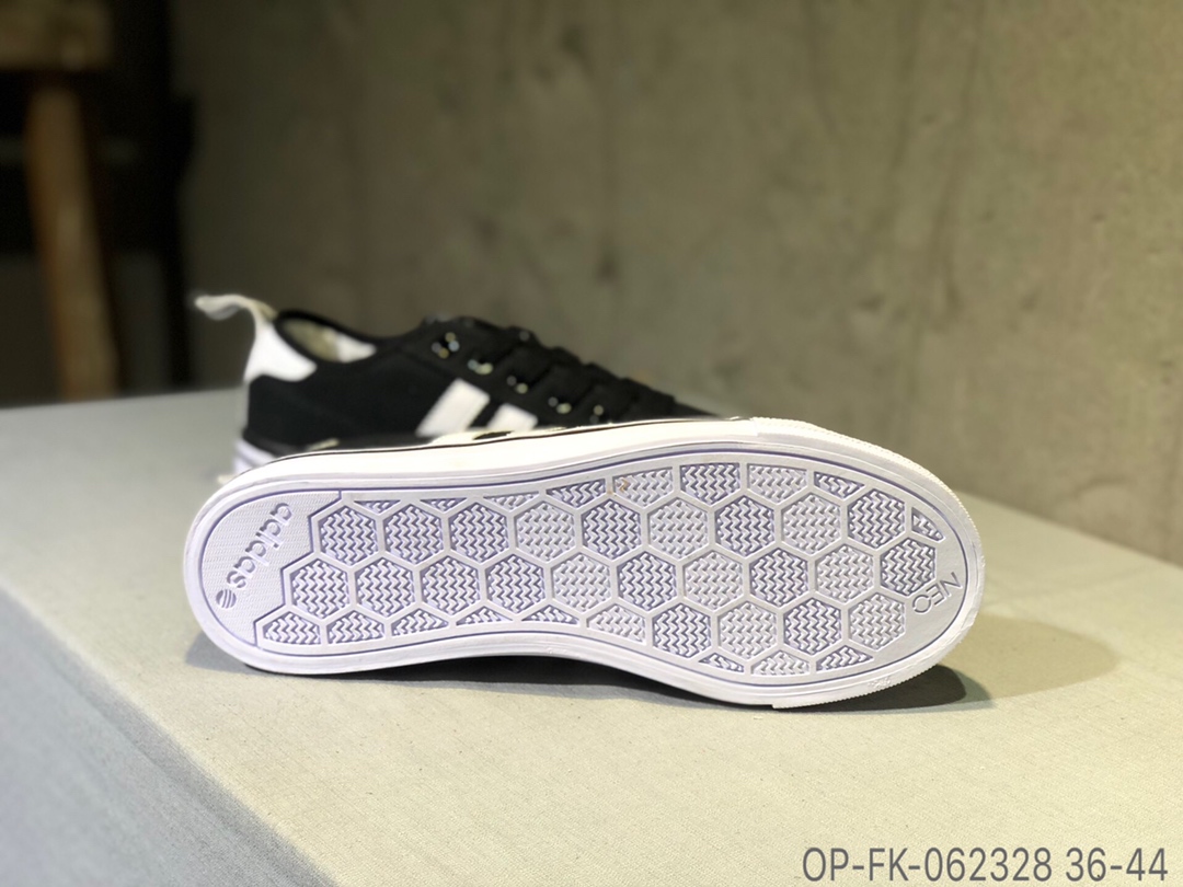 100Adidas Clementes 三叶草校园帆布鞋