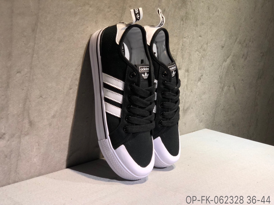 100Adidas Clementes 三叶草校园帆布鞋